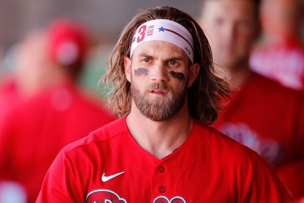 Bryce Harper outfielder for the Philadelphia Phillies