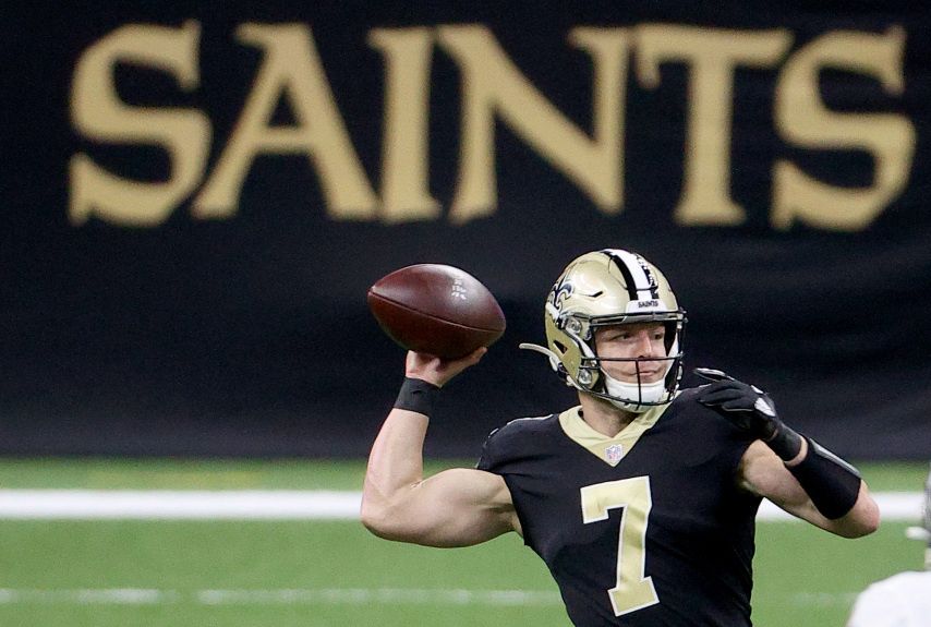 Taysom Hill, quarterback of the New Orleans Saints