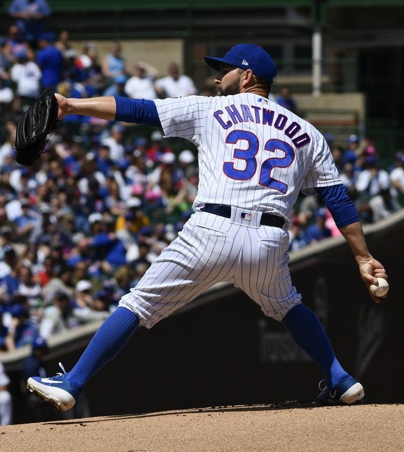 Tyler Chatwood of the Chicago Cubs