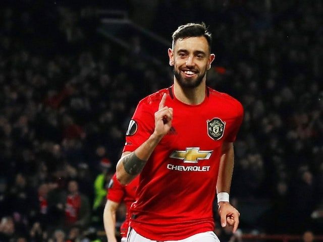 Manchester United midfielder Bruno Fernandes