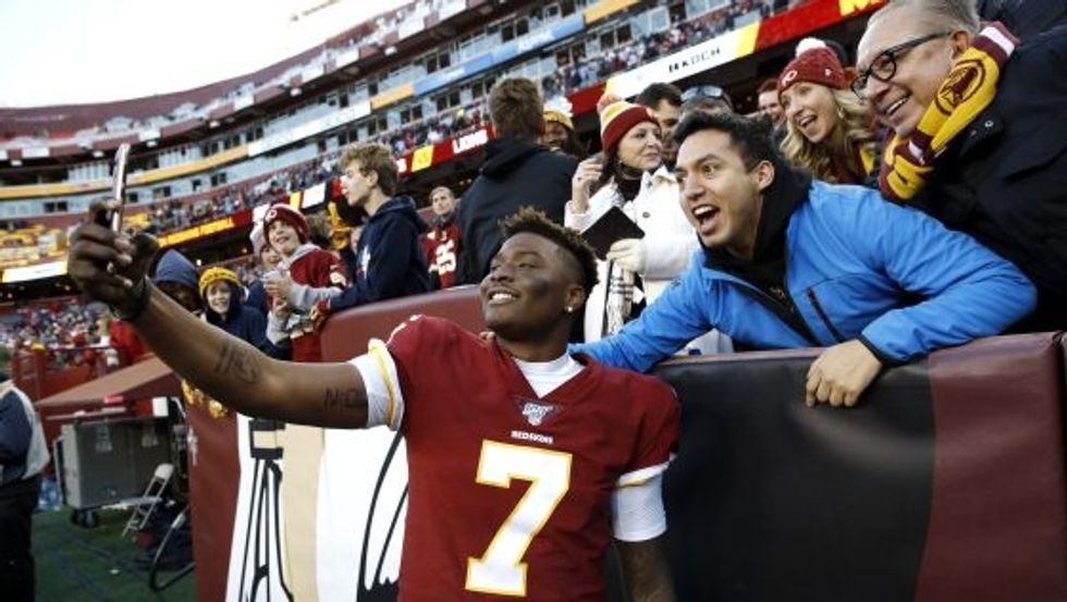 Washington Football Team Quarterback, Dwayne Haskins