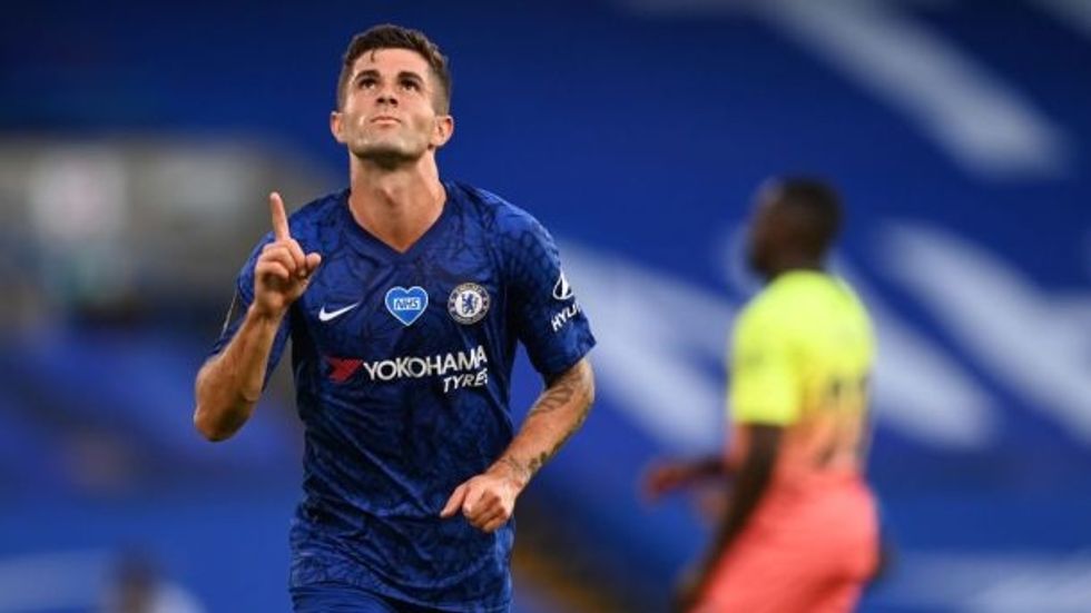 Chelsea winger Christian Pulisic