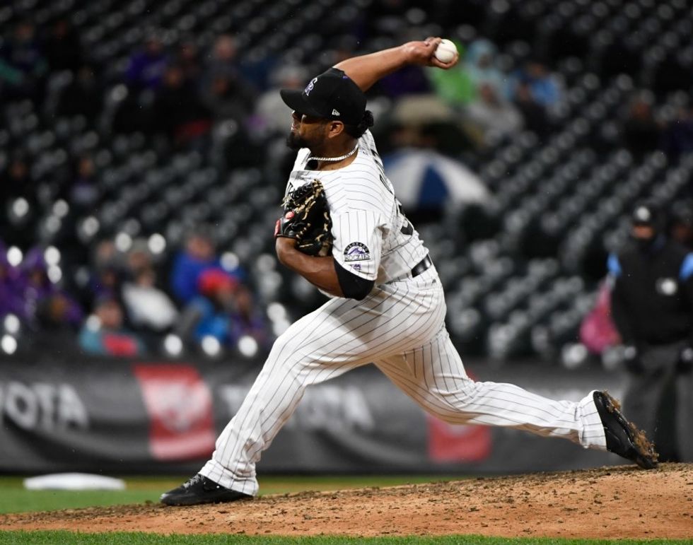 Jairo Diaz of the Colorado Rockies